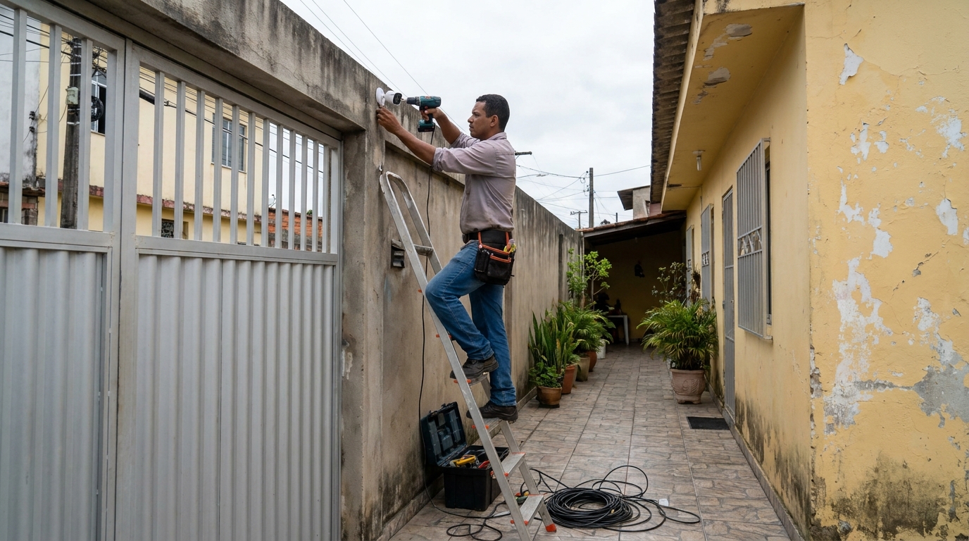 Passagem de Cabeamento em Carapicuíba‑SP