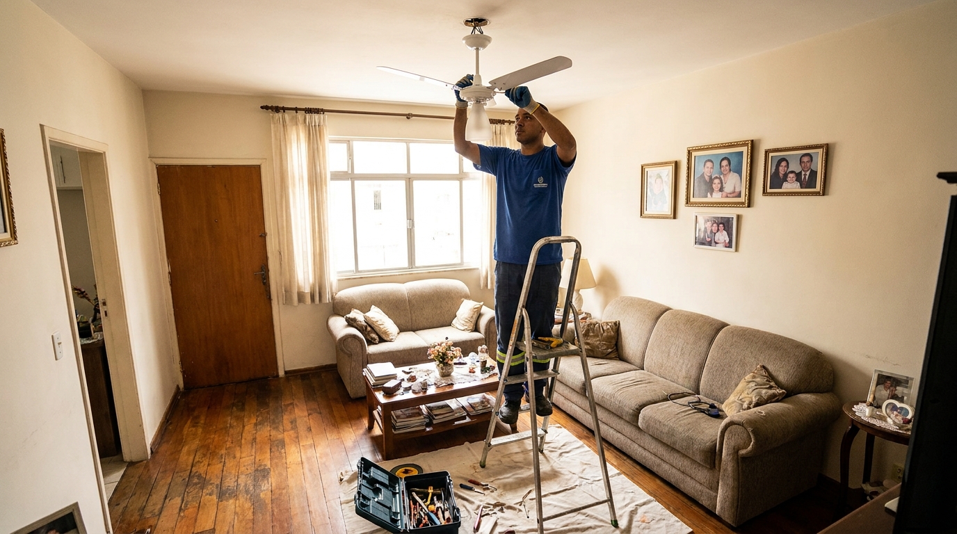 Substituição de Ventilador em Carapicuíba‑SP